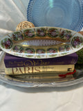 Vintage Porcelain Oval Dish
