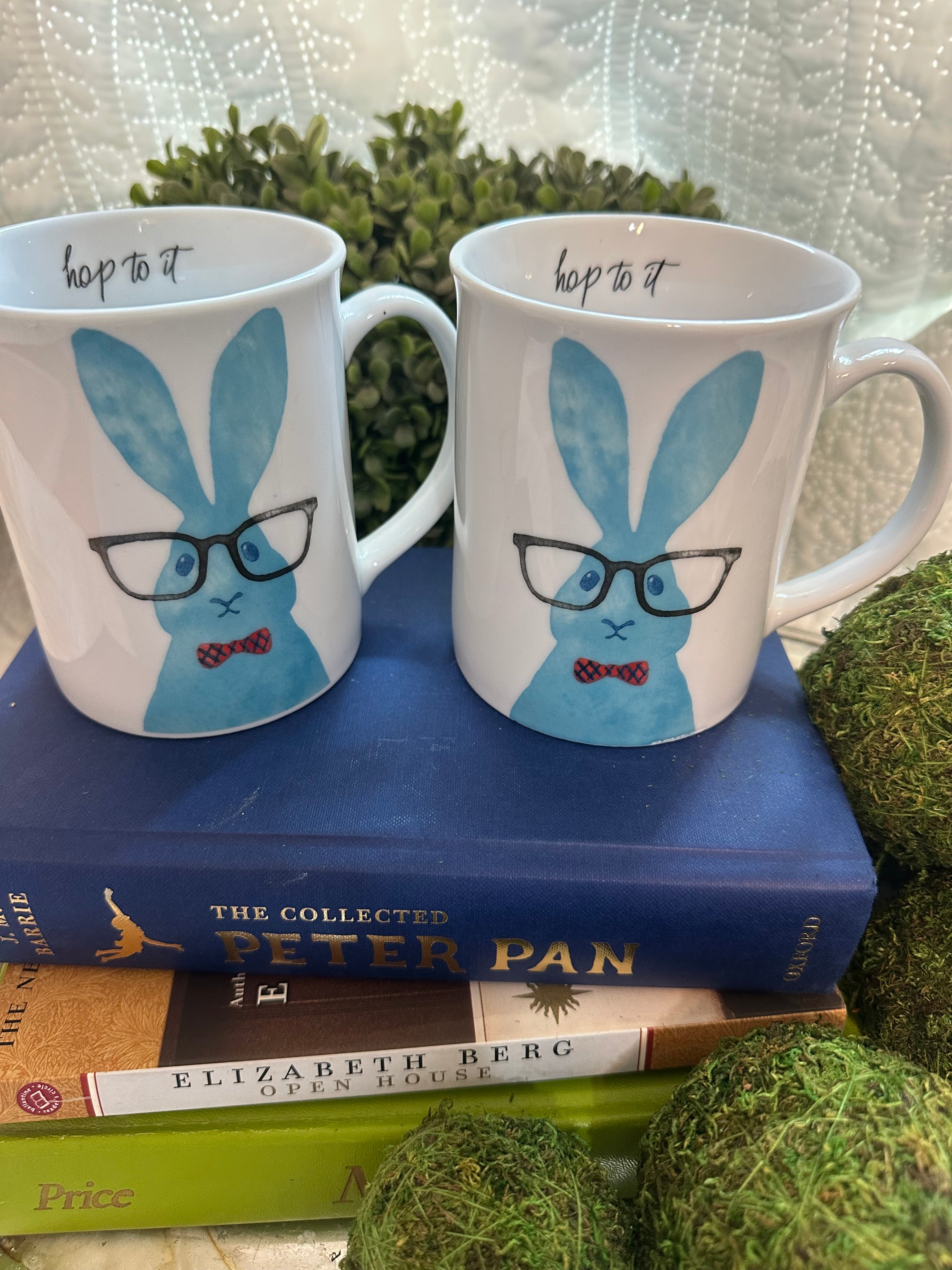 Whimsical Bunny Mugs (2)