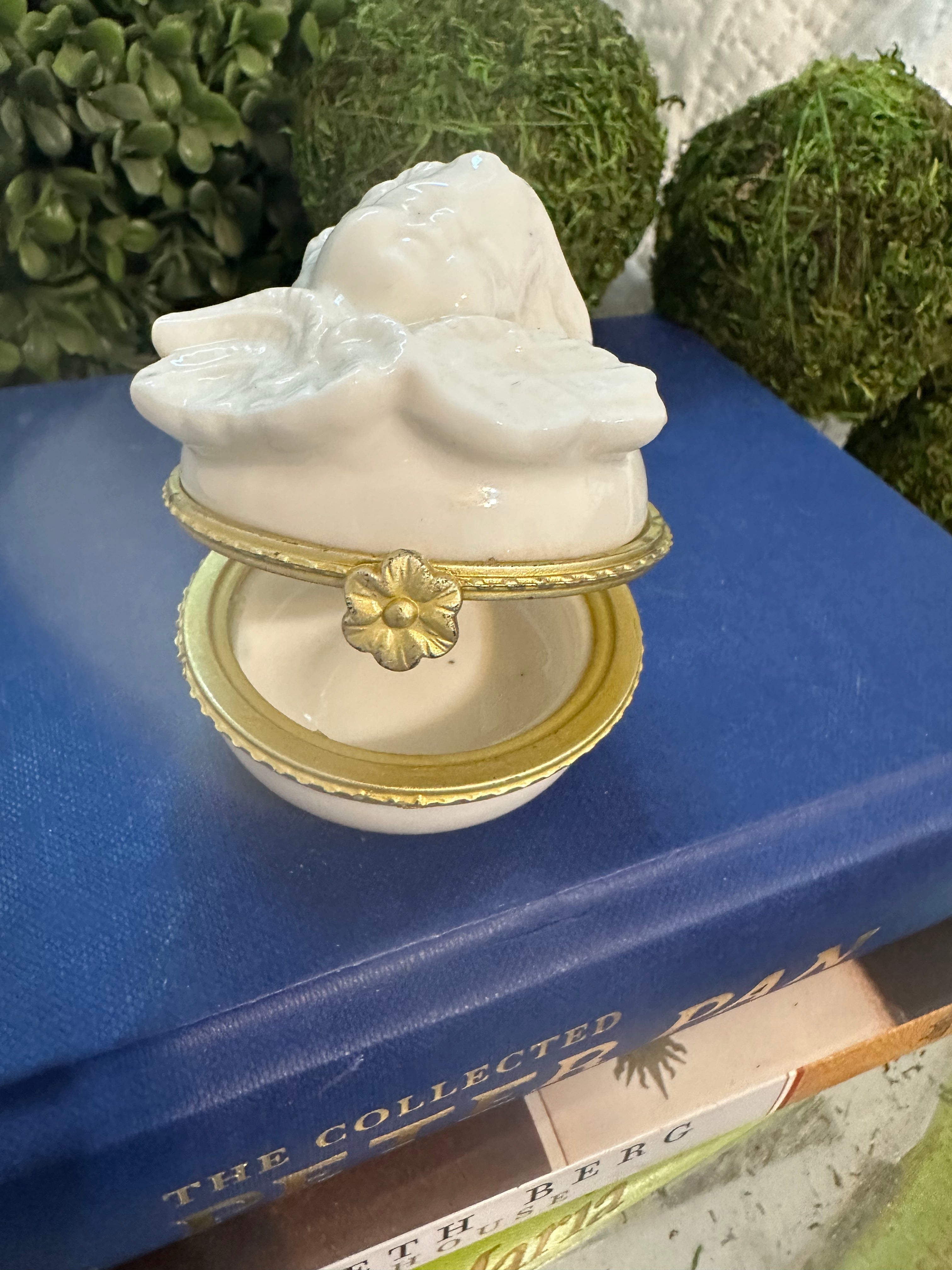 Cherub Angel Trinket Box