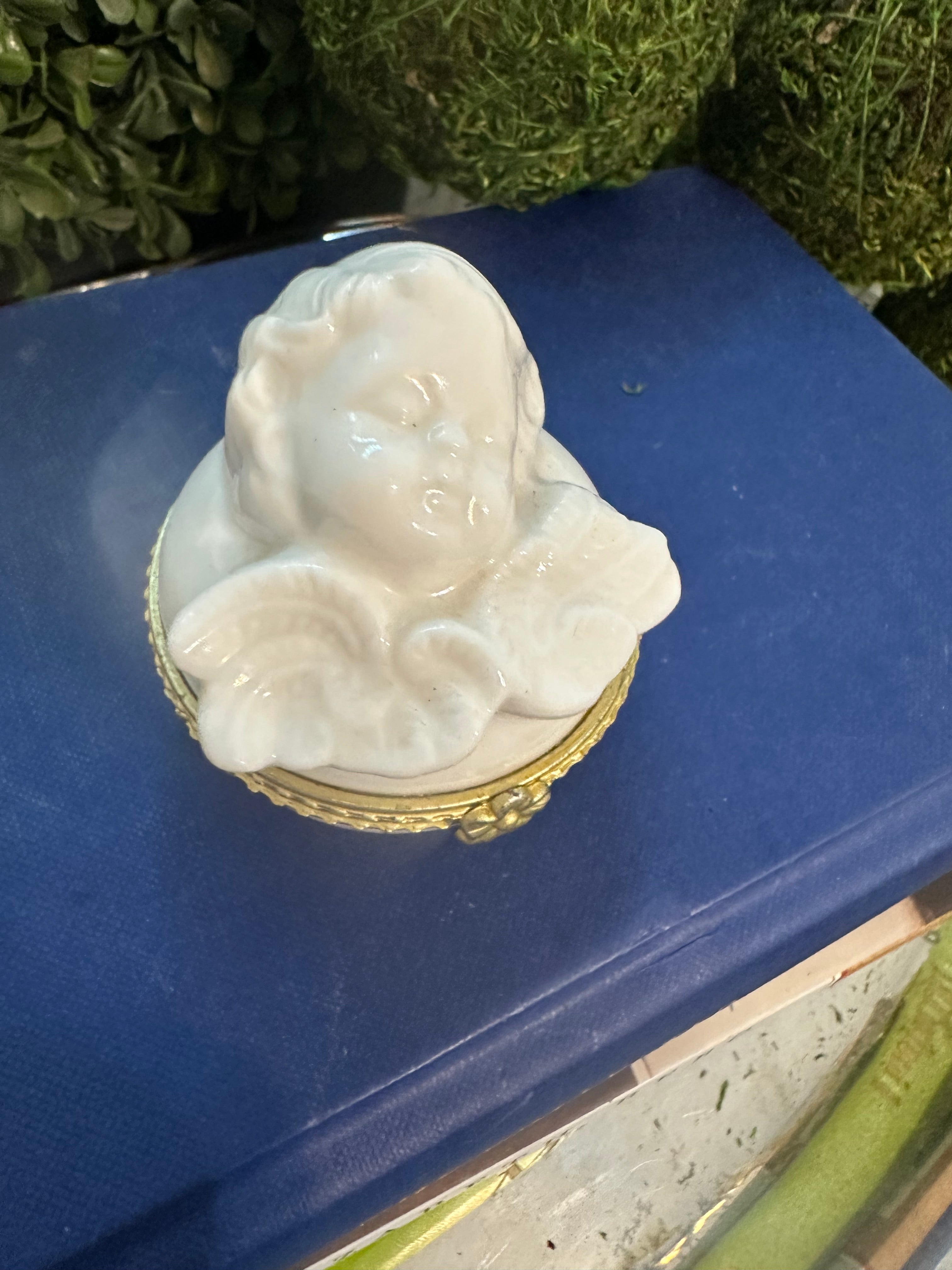 Cherub Angel Trinket Box