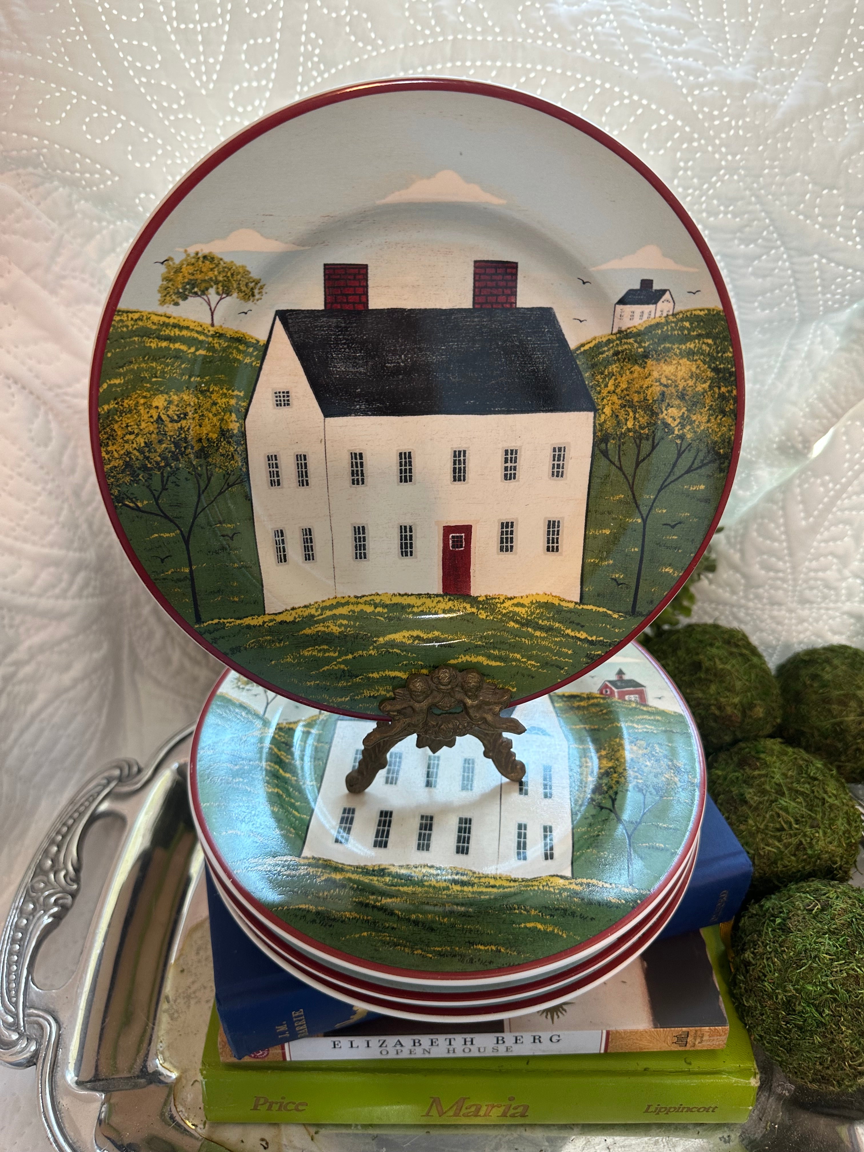 Country Life Plate Set (4)