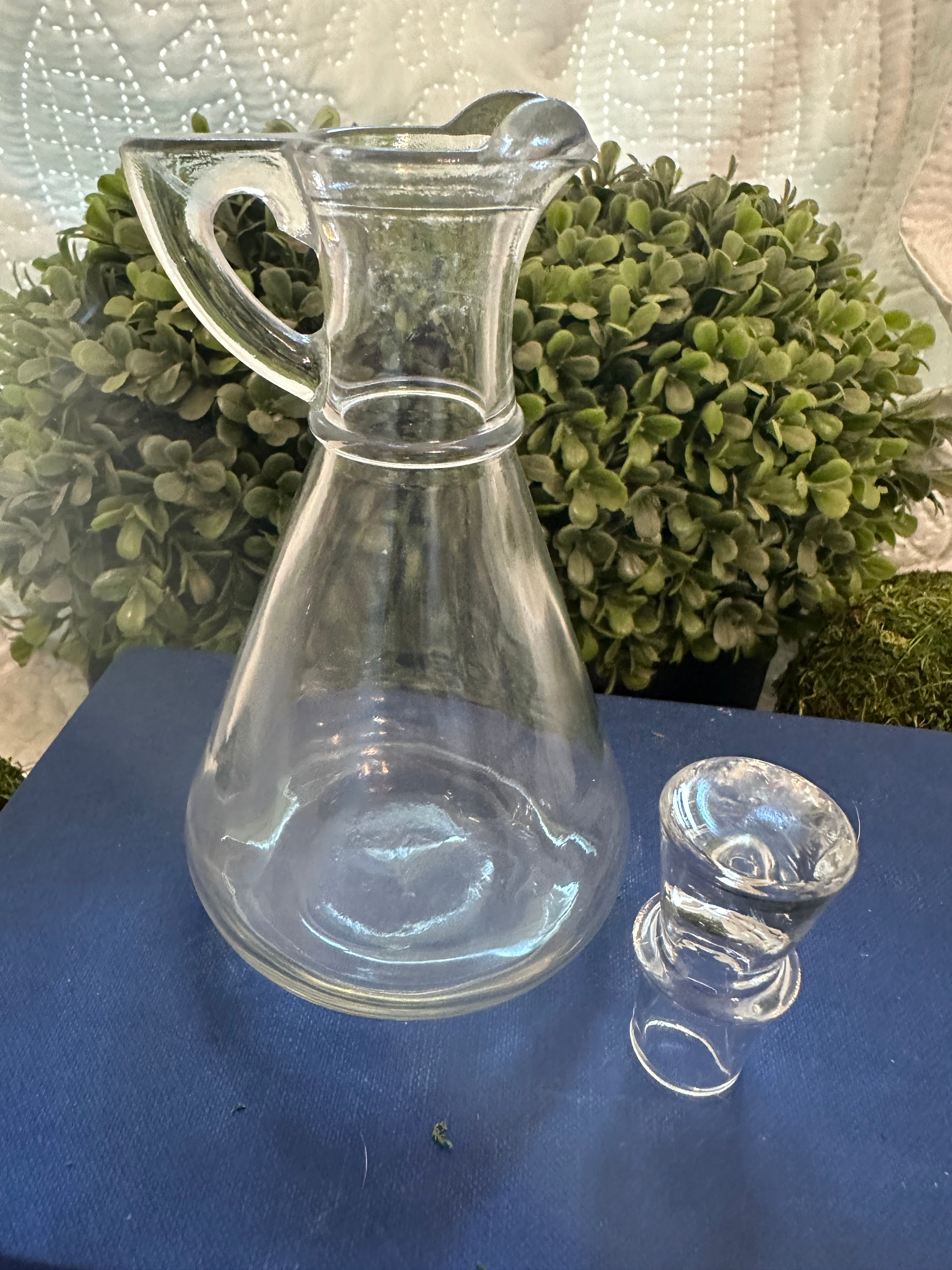 Glass Cruet with Stopper