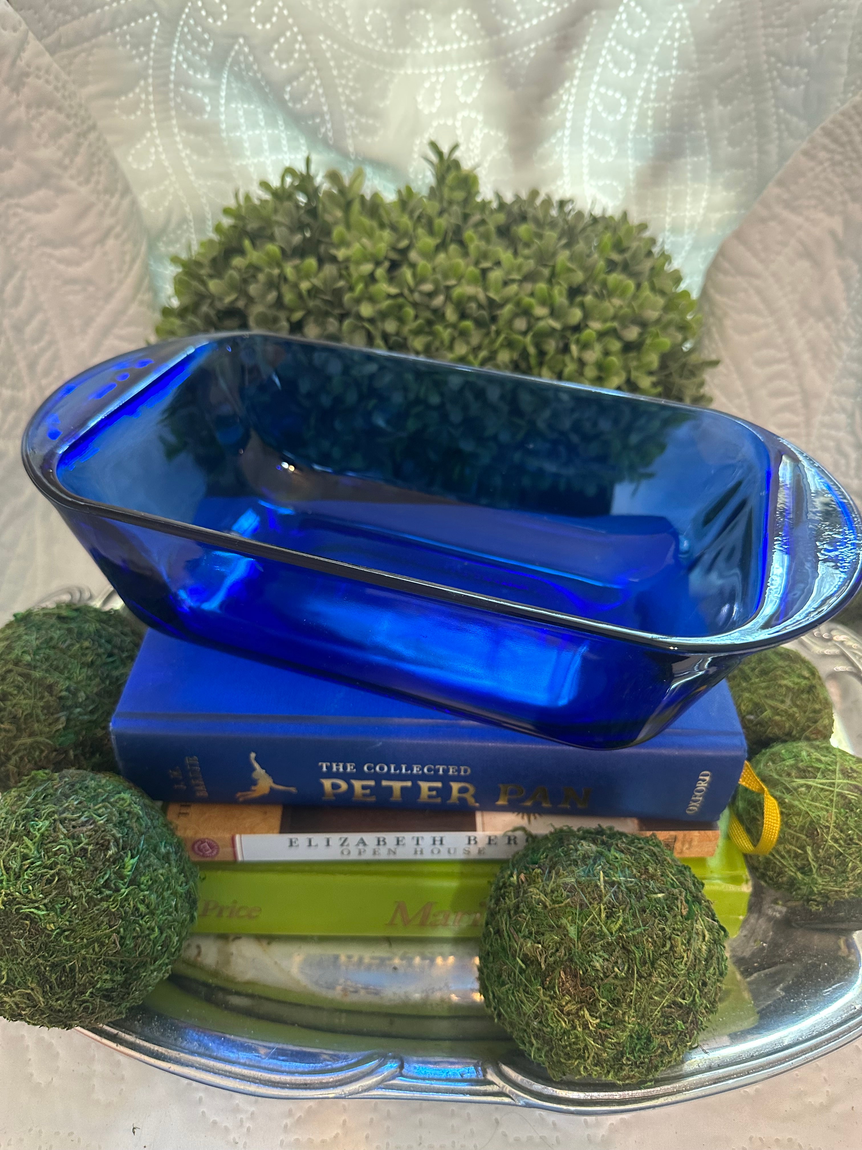 Anchor Hocking Cobalt Blue Loaf Pan