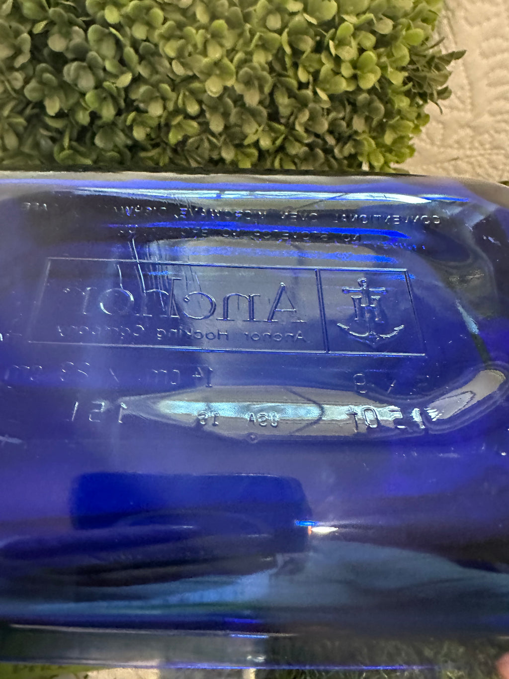 Anchor Hocking Cobalt Blue Loaf Pan