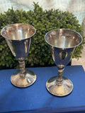 Vintage Silver-plated Goblets (2)