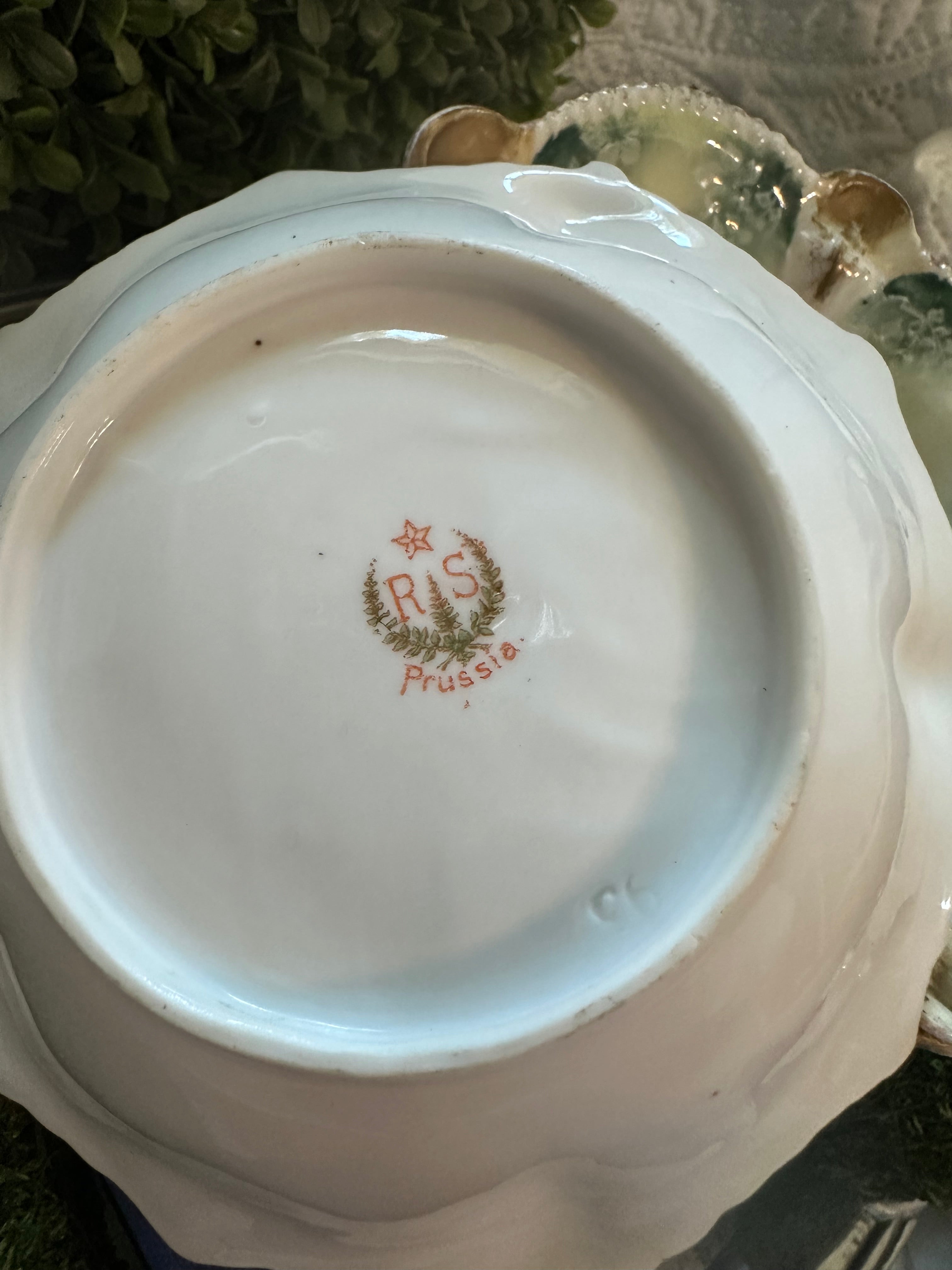 Antique Prussian Berry Bowls (3)