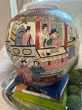 Chinese Rose Medallion Ginger Jar (large)