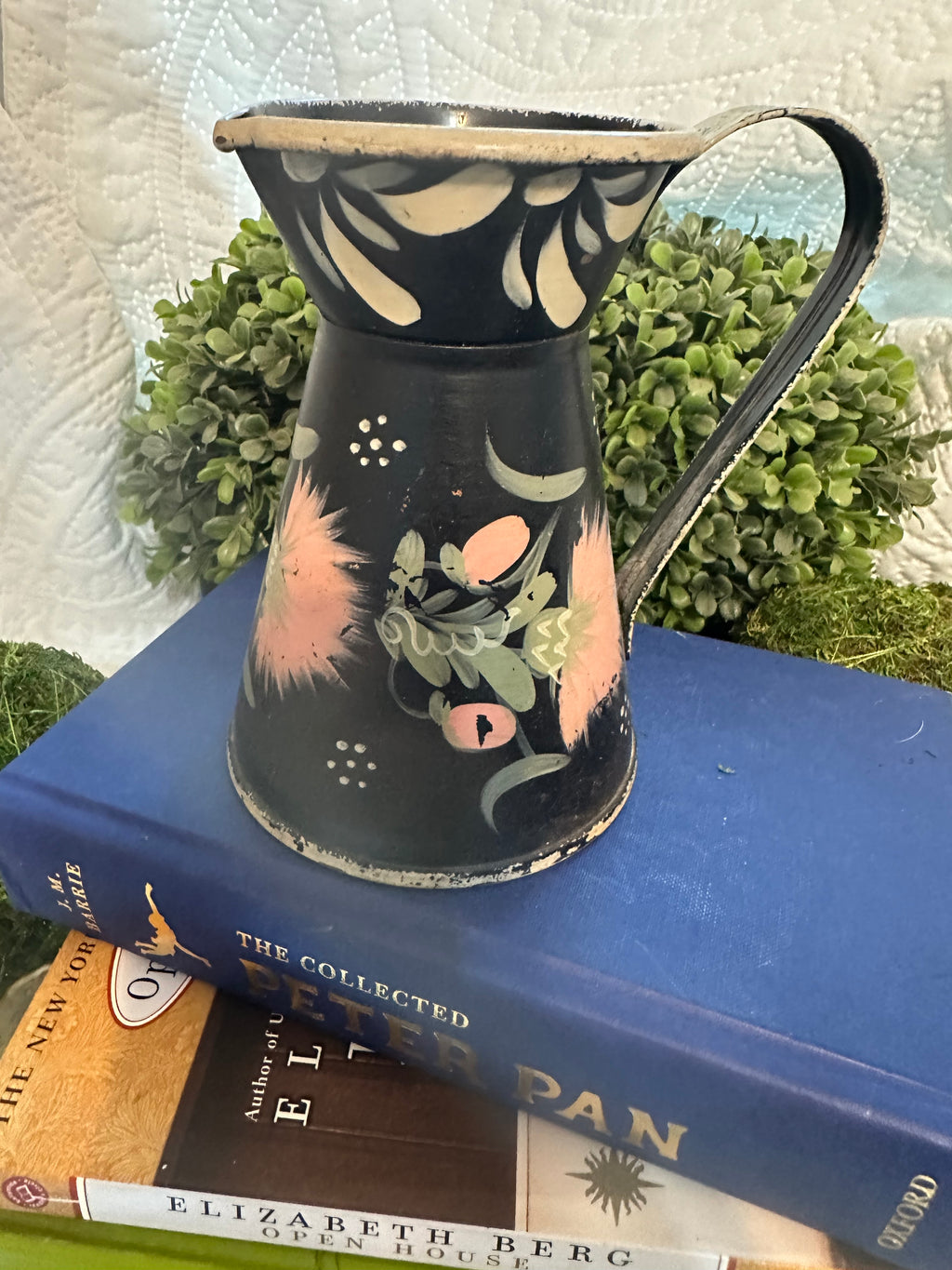 Jean Dewey Hand-painted Pitcher