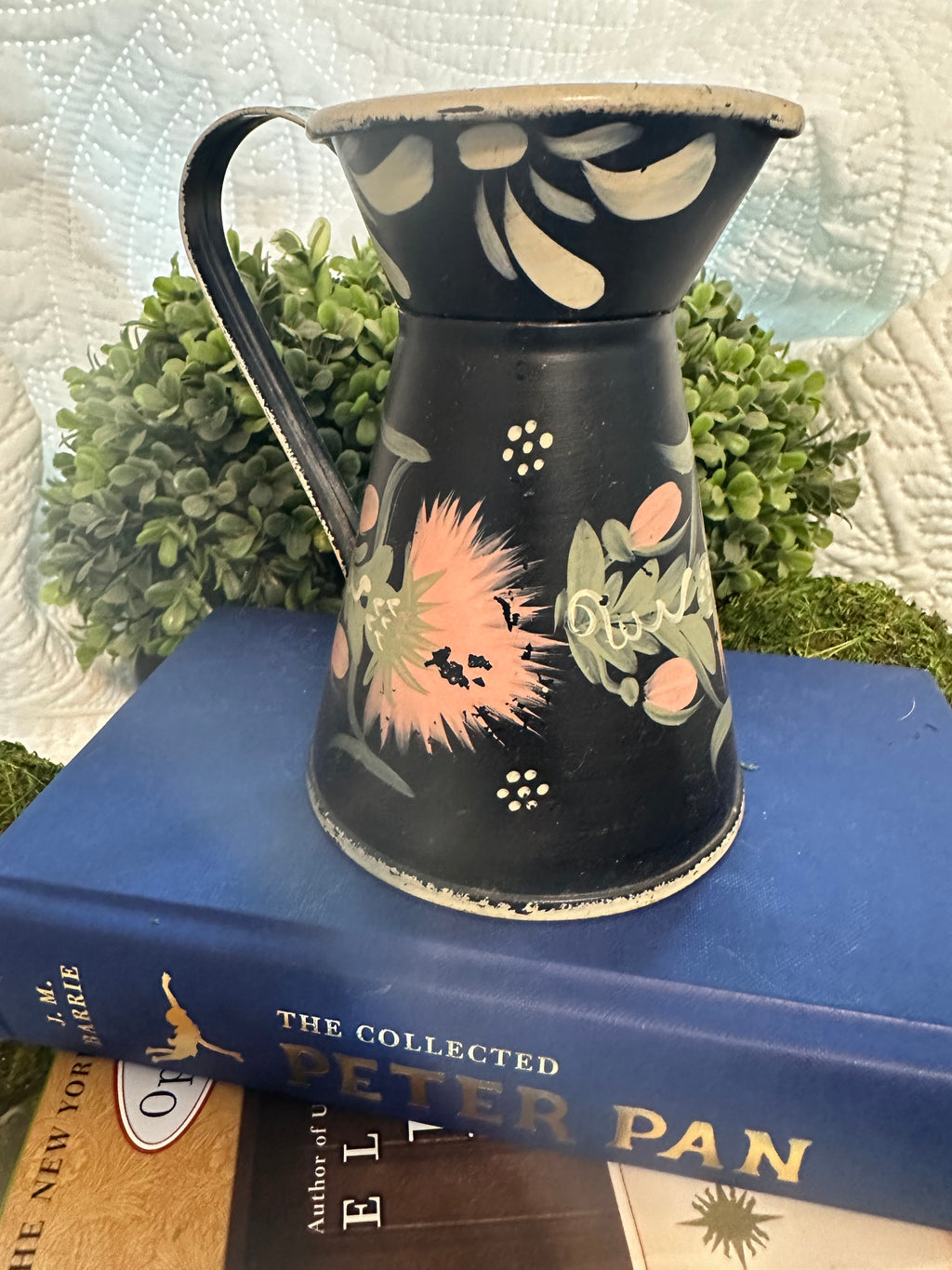 Jean Dewey Hand-painted Pitcher