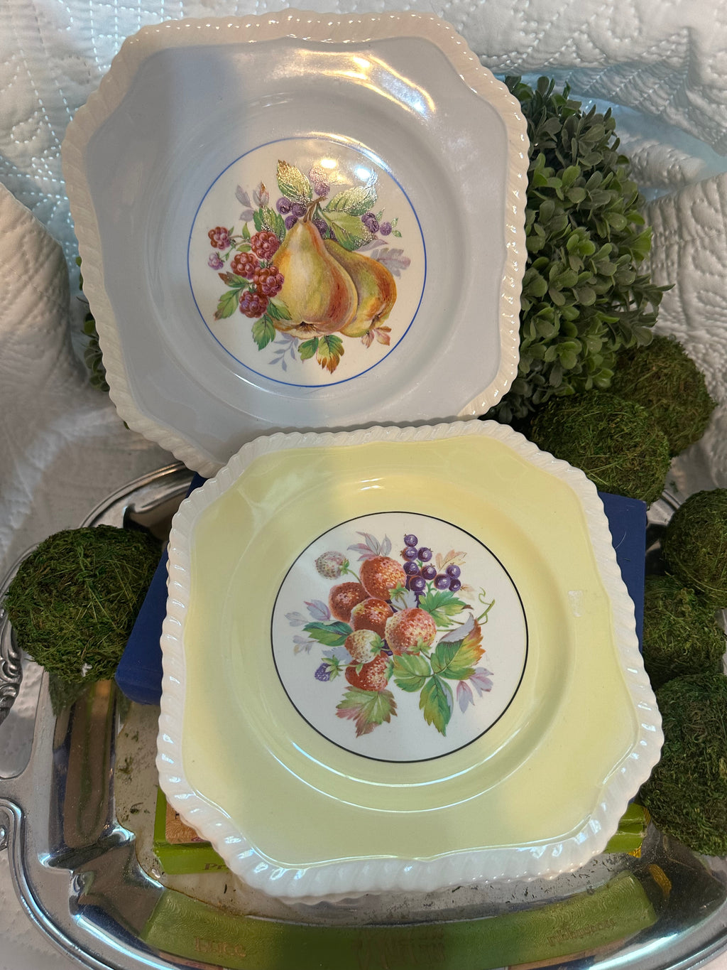 Vintage Johnson Brothers Plates (set of 4)
