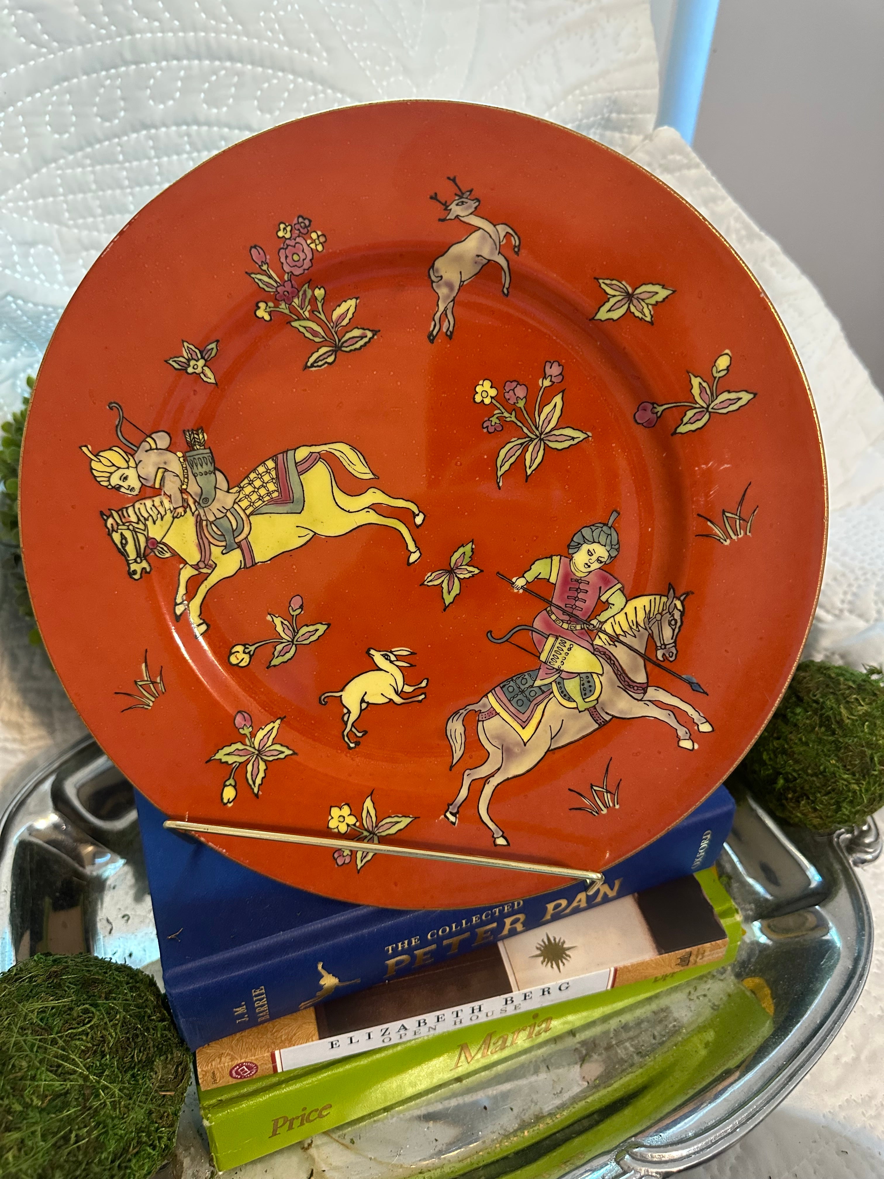 Vintage Japanese Porcelain Plate
