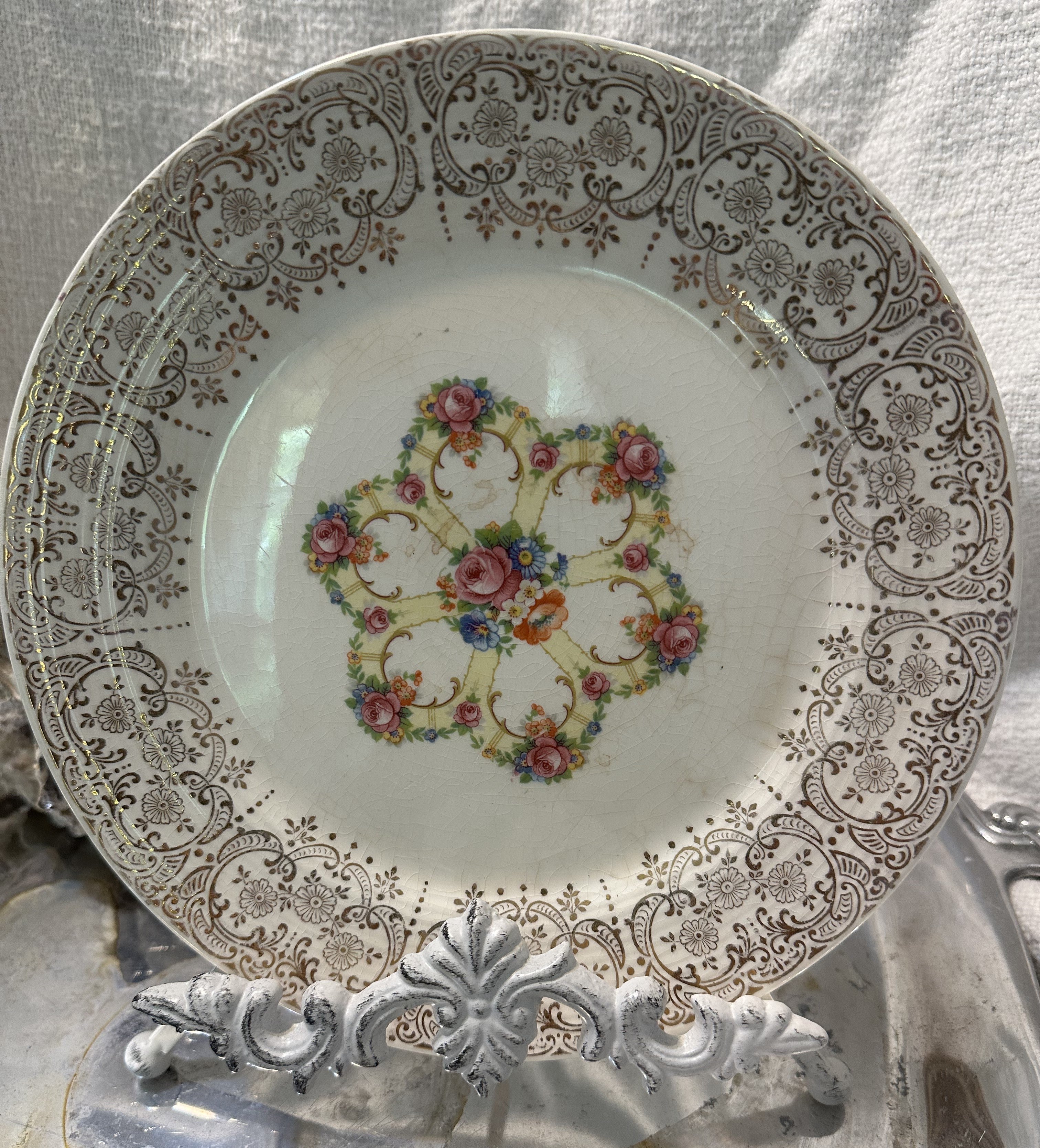 Limoges Vintage Dinner Plate (American)