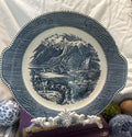 Currier and Ives "Rocky Mountain" Plate