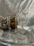Set of 4 Glass Candle Votives