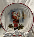 Santa Plate Trio